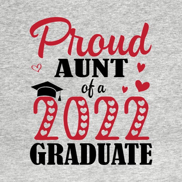 Proud Aunt Of A 2022 Graduate Senior Class Of School Day by joandraelliot